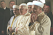 El Papa reza a Mahoma